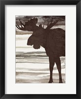 Moose 2 Framed Print