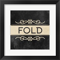 Wash Dry Fold 3 Framed Print