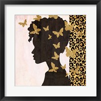 Butterfly Leopard 2 Framed Print