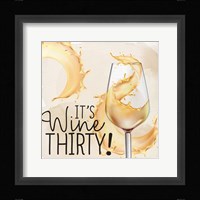 Wine Splash 2 Framed Print