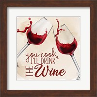 Wine Splash 3 Fine Art Print