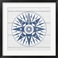 Blue Compass Fine Art Print