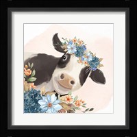 Floral Cow Fine Art Print