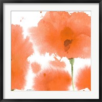 Red Orange Poppies Fine Art Print