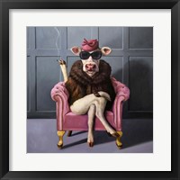 Udder In Law Framed Print