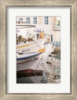 Morning by The Fishing Port Fine Art Print