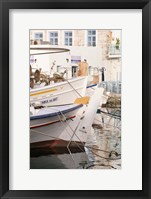 Morning by The Fishing Port Fine Art Print