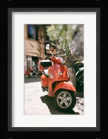 When in Rome Ride A Vespa Fine Art Print