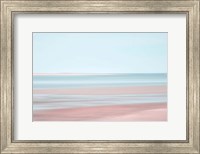 Pastel Abstract Beach 3 Fine Art Print