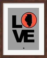 Love Illinois Fine Art Print