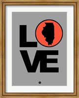 Love Illinois Fine Art Print