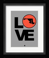 Love Maryland Fine Art Print
