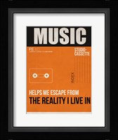 Music Is Escape Fine Art Print