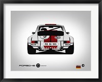 Porsche 911 Rear Fine Art Print