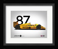 1987 Lotus 99T Fine Art Print