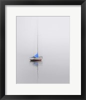 Sailboat; Red, White & Blue Fine Art Print