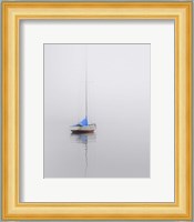 Sailboat; Red, White & Blue Fine Art Print