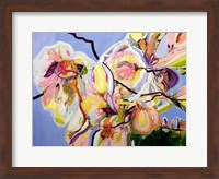Cool Spring Blues with Magnolia Fine Art Print