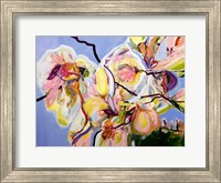 Cool Spring Blues with Magnolia Fine Art Print