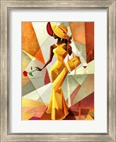 Night Out in Yellow Fine Art Print