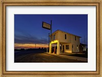 Sunset at Lucille's Service Station Fine Art Print