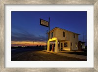 Sunset at Lucille's Service Station Fine Art Print