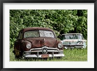 1950s Ford Cars Fine Art Print