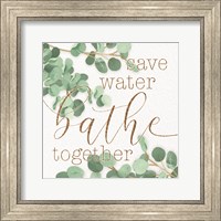 Mint Save Water Fine Art Print