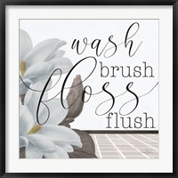 Powder Wash Brush Fine Art Print