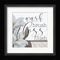 Powder Wash Brush Fine Art Print