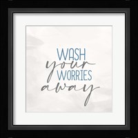 Blue Bath 2 Framed Print