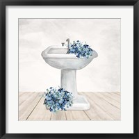 Blue Bath 3 Fine Art Print