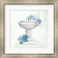 Hydrangea Bath 3 Fine Art Print