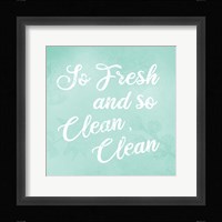 Mint So Fresh Framed Print
