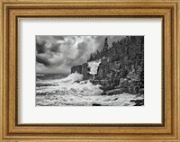 Noreaster at Otter Cliff Fine Art Print