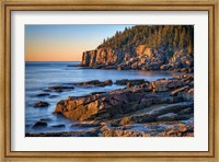 Morning Light on Otter Cliff Fine Art Print