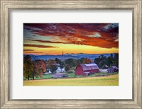 Dawn in Peacham, VT Fine Art Print