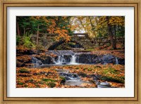 Autumn at the Stone Bridge Fine Art Print