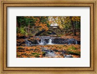 Autumn at the Stone Bridge Fine Art Print