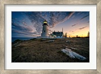 Twilight at Pemaquid Point Fine Art Print