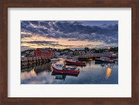 Dawn in the Harbor Fine Art Print