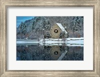 Newfallen Snow at the Old Stone Church Fine Art Print