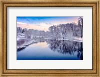 Winter on the Concord River Fine Art Print