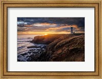 Sunset at Yaquina Head Lighthouse Fine Art Print