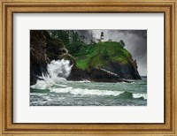 Spring Storm at Cape Disappointment Fine Art Print