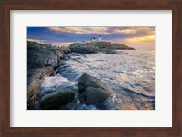 Morning Tide at Cape Neddick Fine Art Print