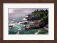 Along The Cutler Coast Fine Art Print