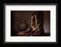 Cowboy Boots X Warm Fine Art Print
