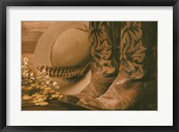 Cowboy Boots V Fine Art Print