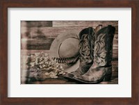 Cowboy Boots III Fine Art Print